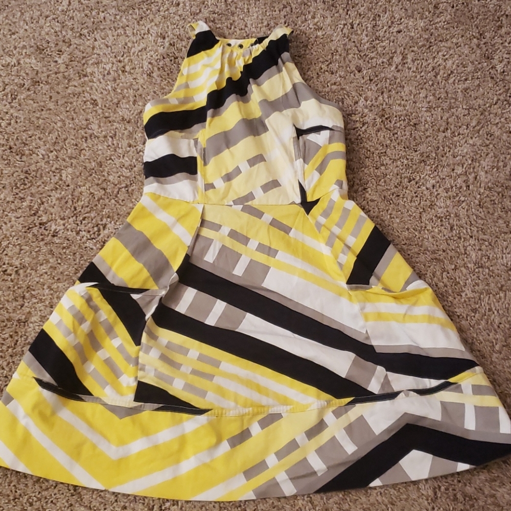 Halter dress with pockets